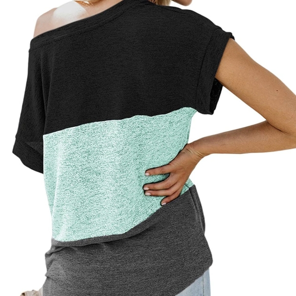 Color Block T-Shirt - Picture 2 of 3